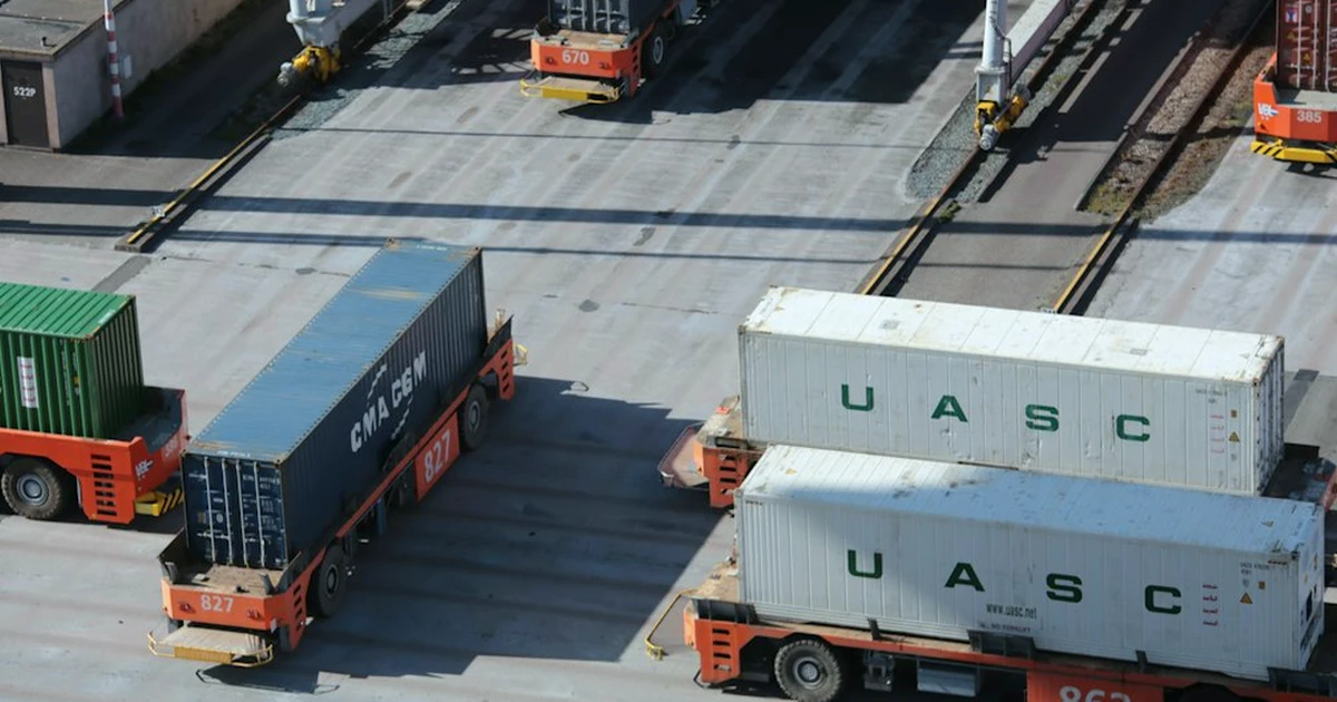 El contenedor mantiene el riesgo en tierra con FOB y CIF